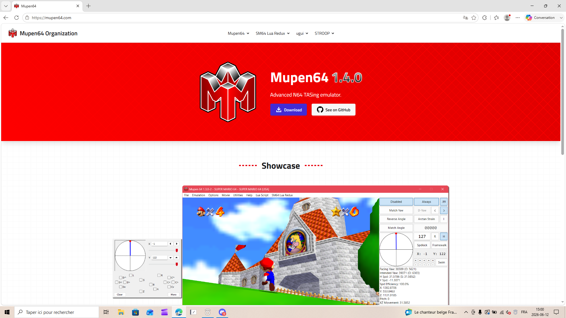Mupen64 homepage